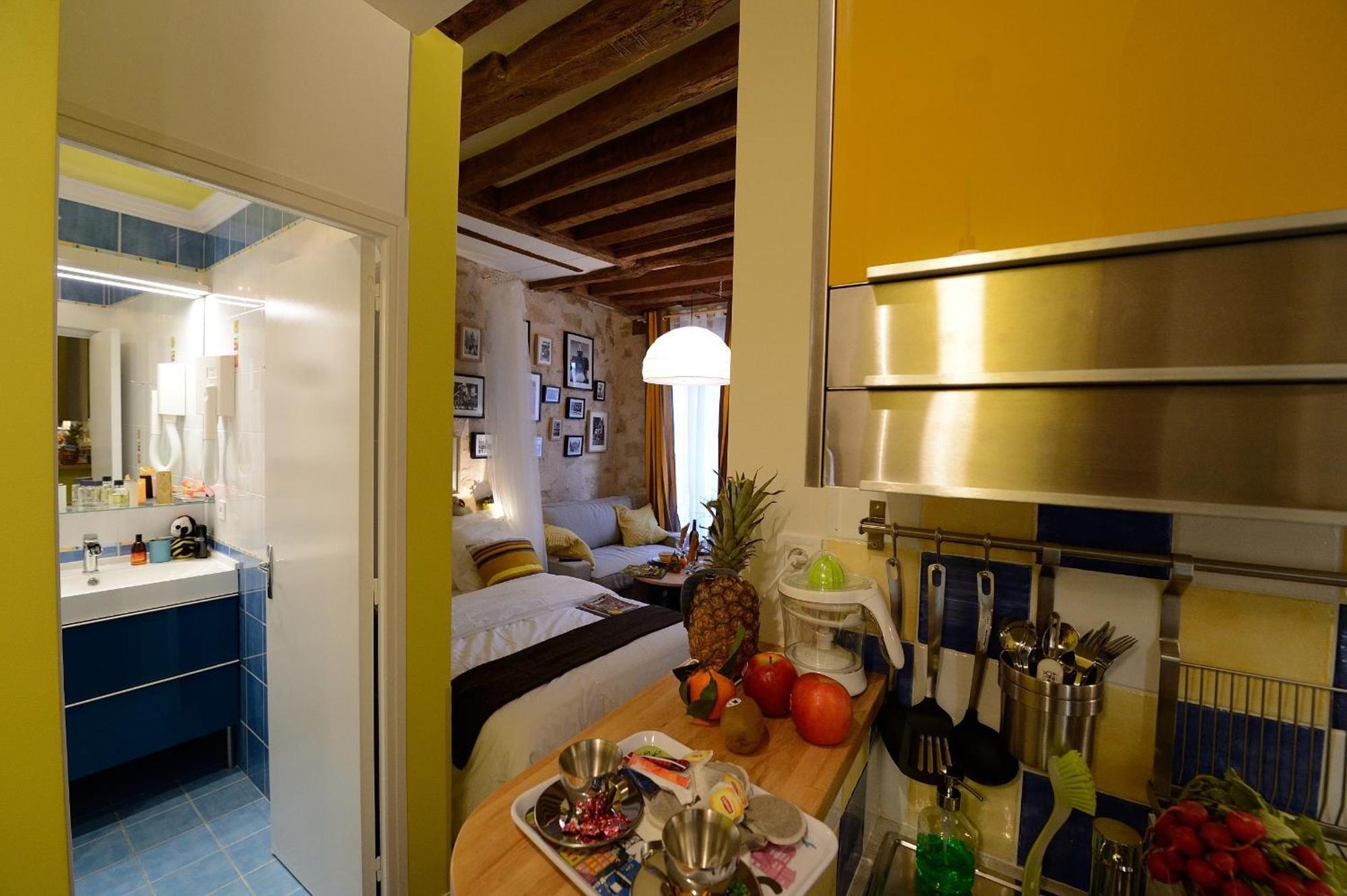 Les Patios Du Marais 1 Apartment Paris Phòng bức ảnh