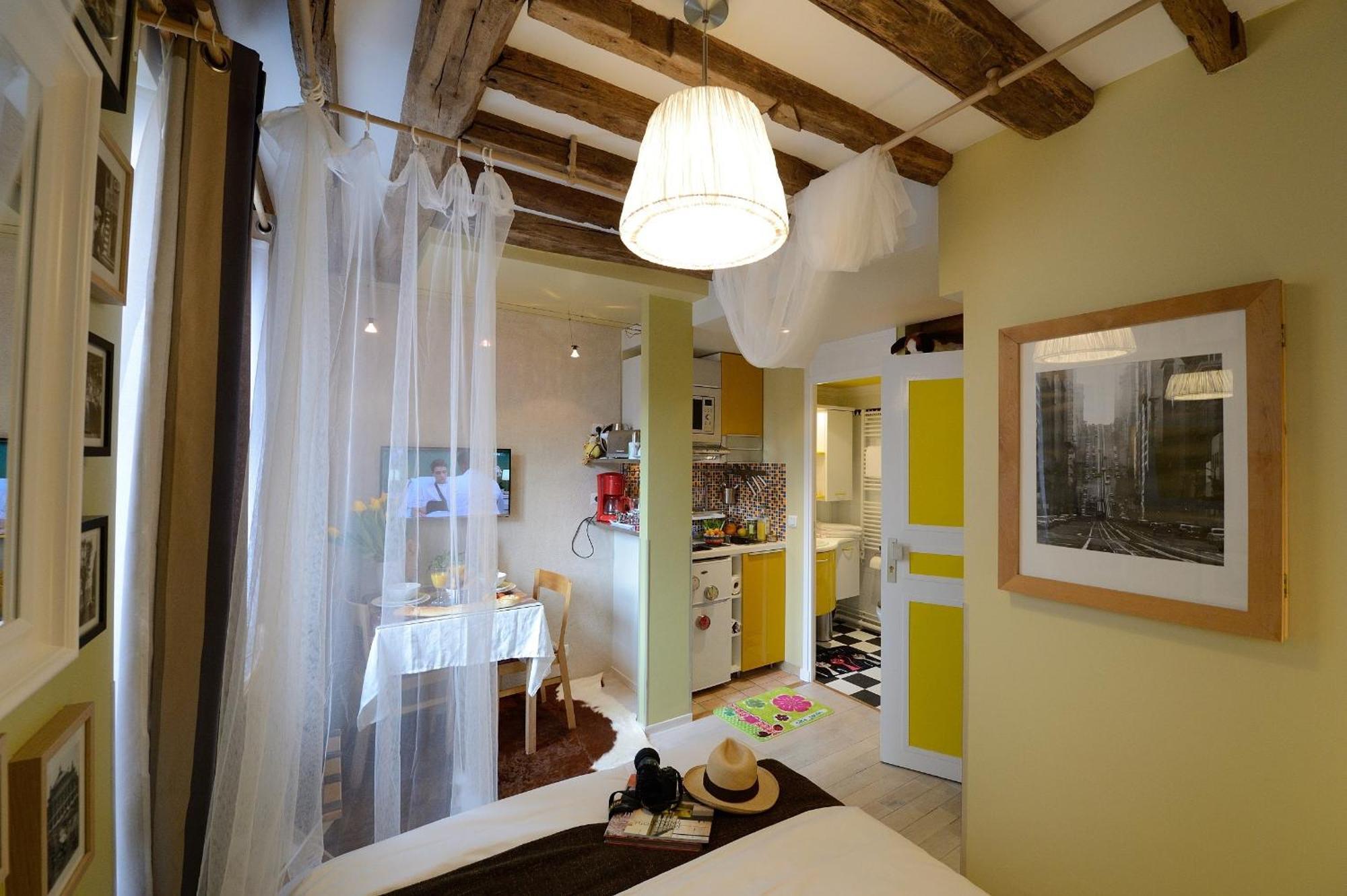Les Patios Du Marais 1 Apartment Paris Phòng bức ảnh