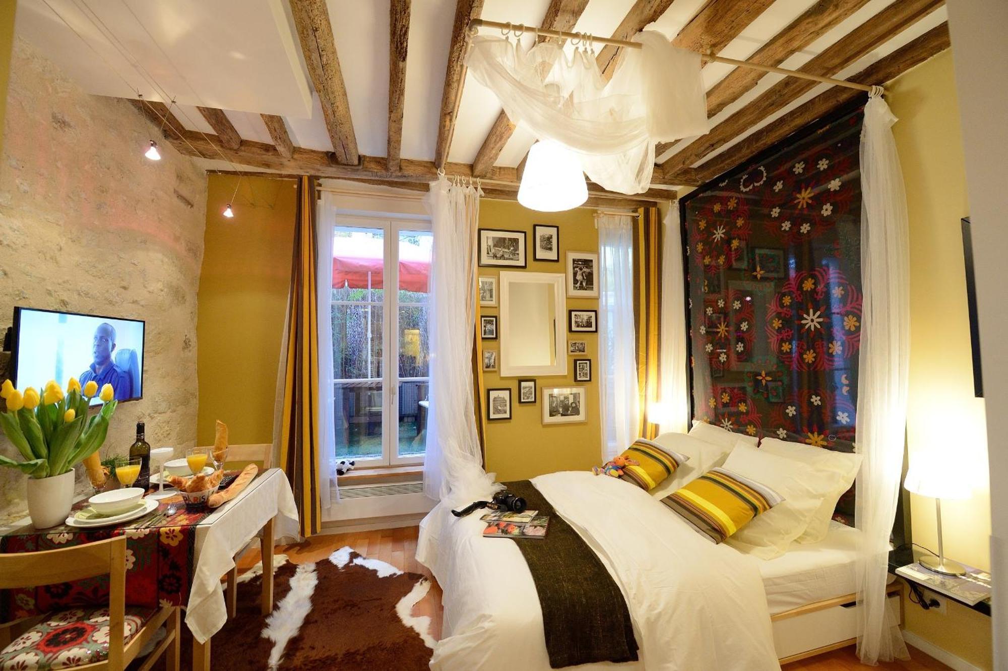 Les Patios Du Marais 1 Apartment Paris Phòng bức ảnh