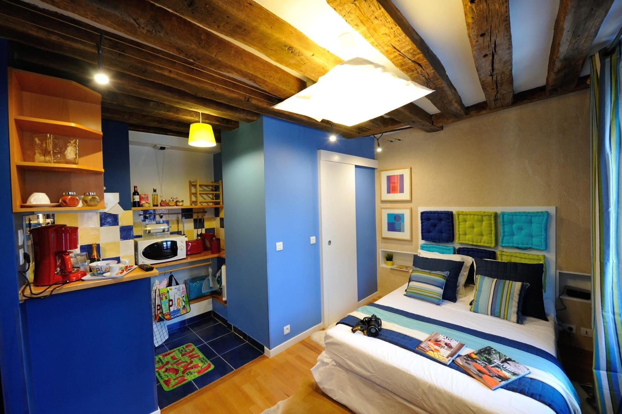 Les Patios Du Marais 1 Apartment Paris Phòng bức ảnh