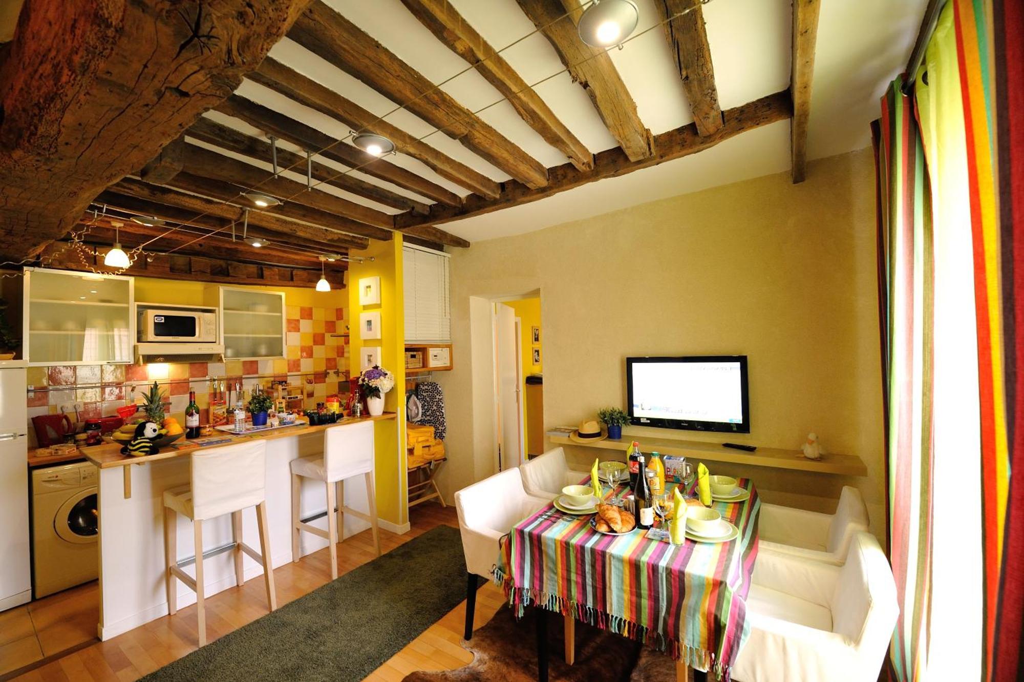 Les Patios Du Marais 1 Apartment Paris Phòng bức ảnh