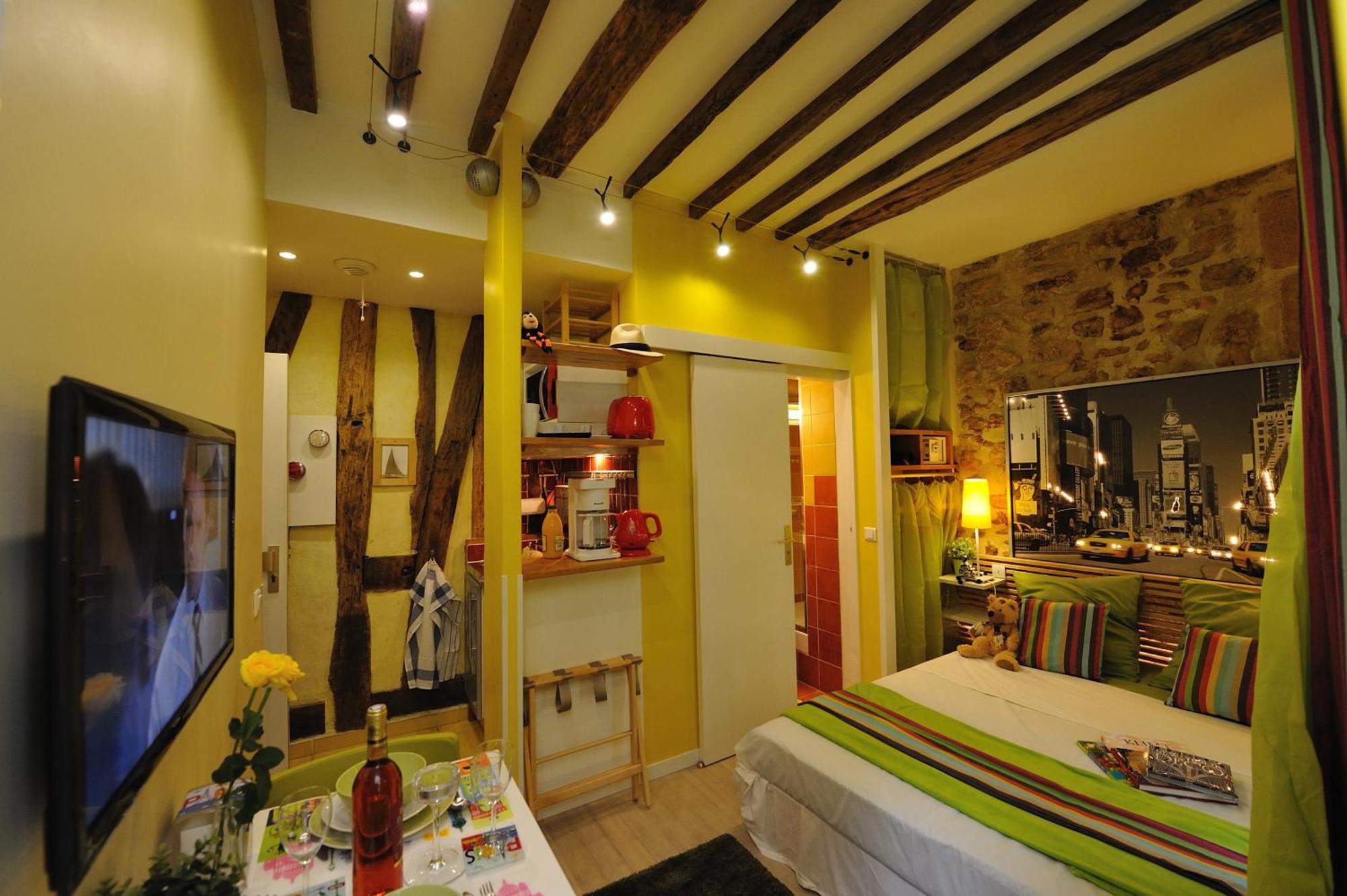 Les Patios Du Marais 1 Apartment Paris Phòng bức ảnh