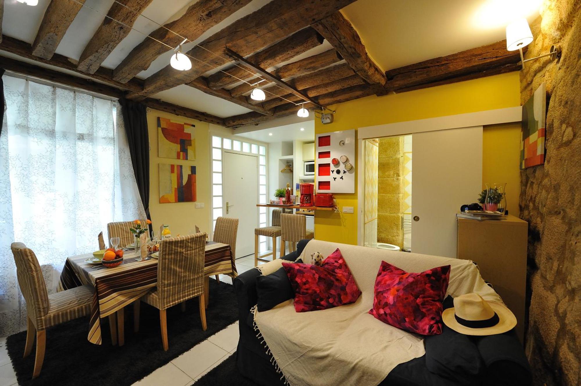 Les Patios Du Marais 1 Apartment Paris Phòng bức ảnh