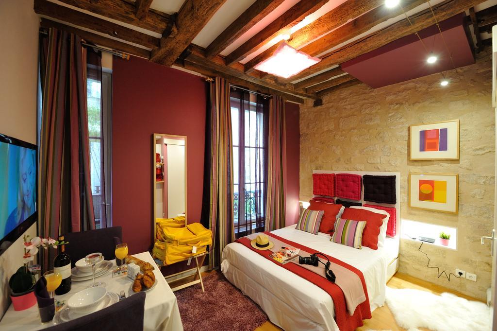Les Patios Du Marais 1 Apartment Paris Phòng bức ảnh